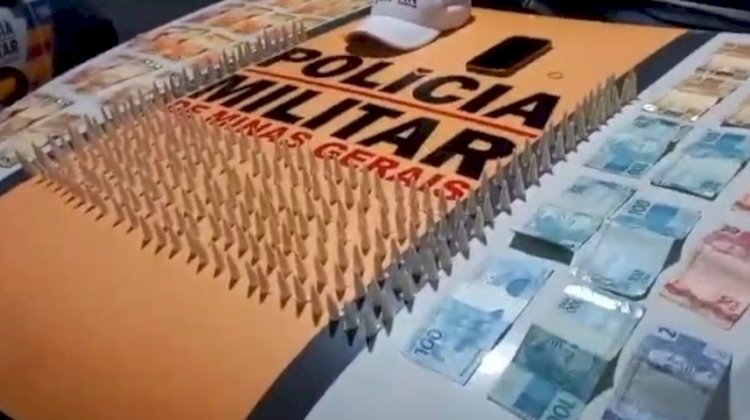 Homem é preso com 258 pinos de cocaína na rodovia MGC-265 em Tocantins