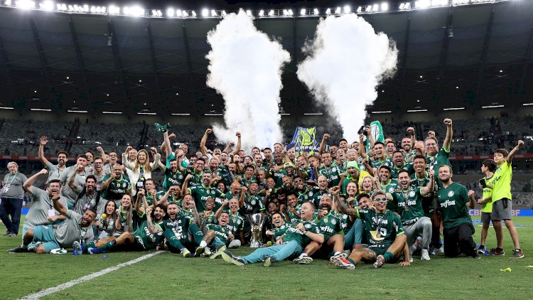 Palmeiras conquista sexta tríplice coroa de sua história, a terceira em quatro anos