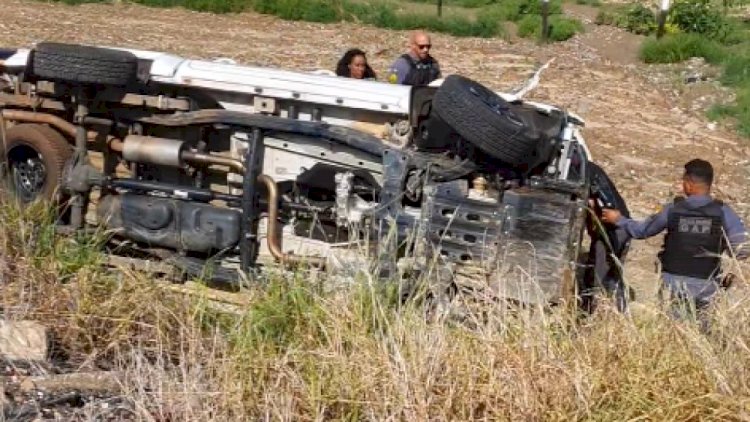 Vídeo impressionante mostra como ficou o carro que transportava a cantora gospel Sulamita Alves