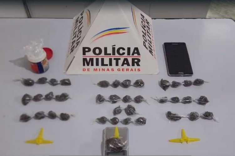 Traficante que ‘deu mole’ em varanda é preso com drogas em MG