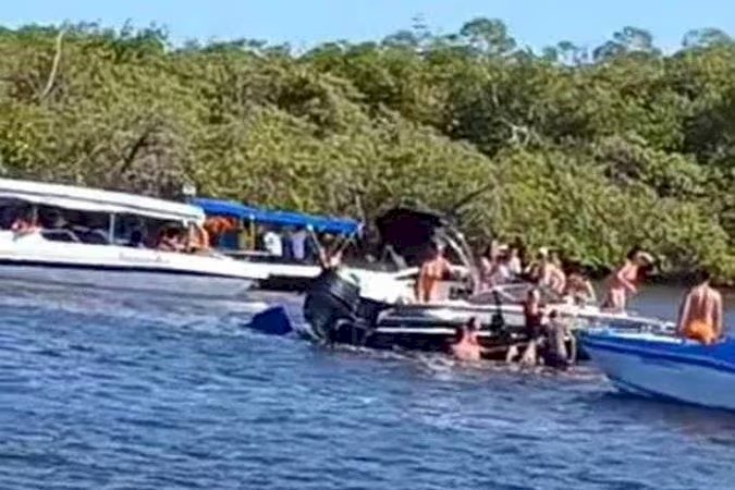 Mulher é encontrada com vida após acidente de lancha em Boipeba; dois morreram