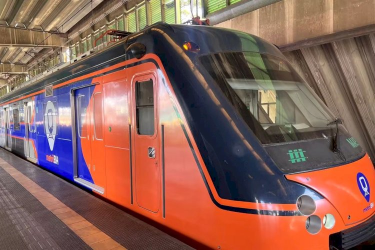 Metrô de BH apresenta problemas e atrasos na manhã desta quarta-feira