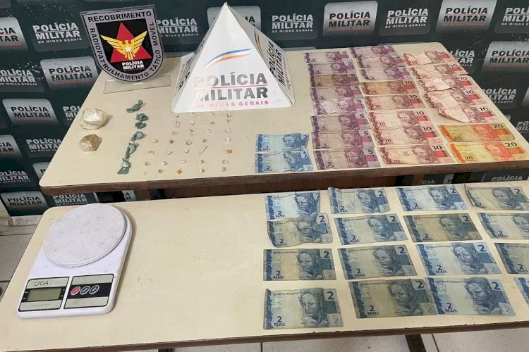 Jovem da gangue do 'Boca Seca' é preso pela PM por tráfico de drogas em MG