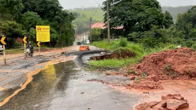 Chuva causa deslizamentos e transtornos em municípios de MG