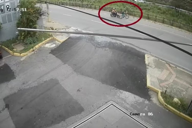 Vídeo: ciclista morre após ser atropelado e arremessado por moto na Grande BH