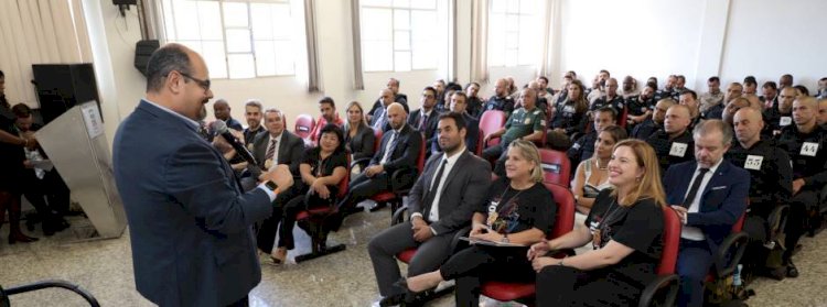 Vice-governador ministra palestra para turma do curso de operações especiais da Polícia Civil de Minas Gerais