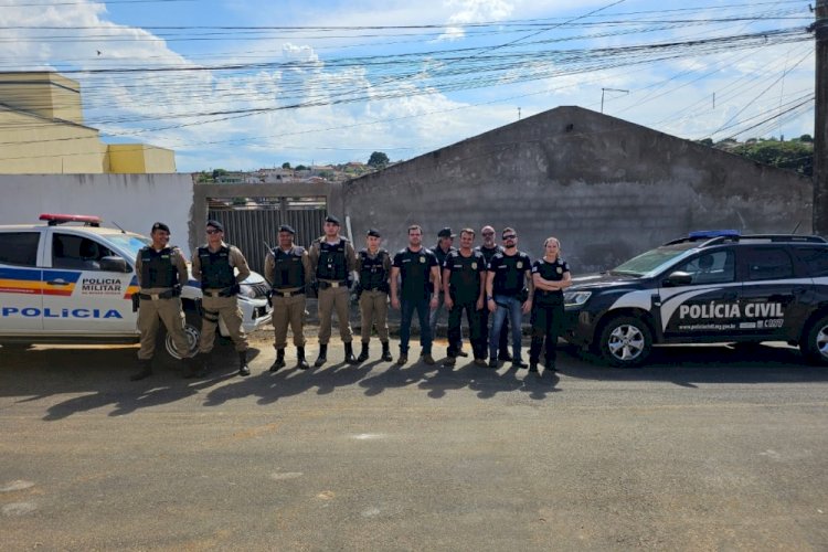 Operação Policial em Araxá realiza prisão de envolvidos em roubo a posto de combustíveis