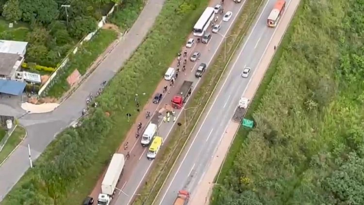 Motociclista morre em acidente na BR-040 em Ribeirão das Neves