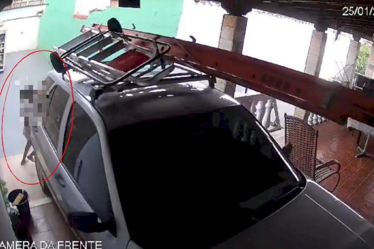 Menina de 10 anos é atropelada na garagem de casa em Contagem; veja o vídeo