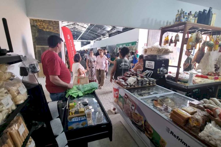 Estrutura provisória do Mercado Municipal é inaugurada