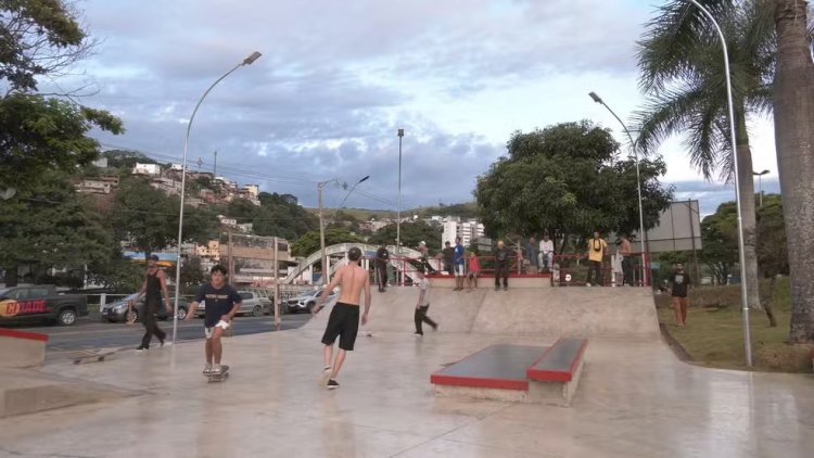 Nova pista de skate é inaugurada no Bairro Poço Rico, em Juiz de Fora