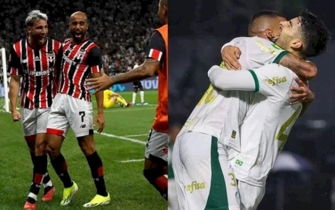 Supercopa coloca histórico favorável do São Paulo contra o Palmeiras em jogo