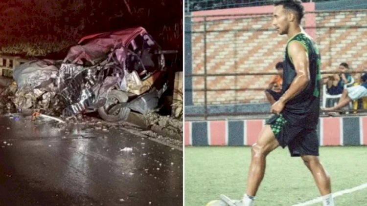 Jogador de 28 anos morre em acidente envolvendo BMW, Uno e caminhão