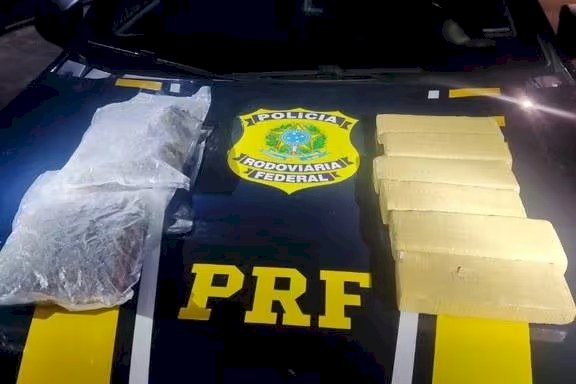 PRF apreende 'supermaconha' com passageira em MG