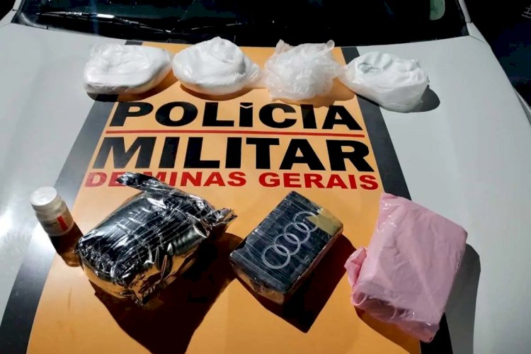 Cocaína avaliada em R$ 600 mil é encontrada dentro de mochila em ônibus intermunicipal