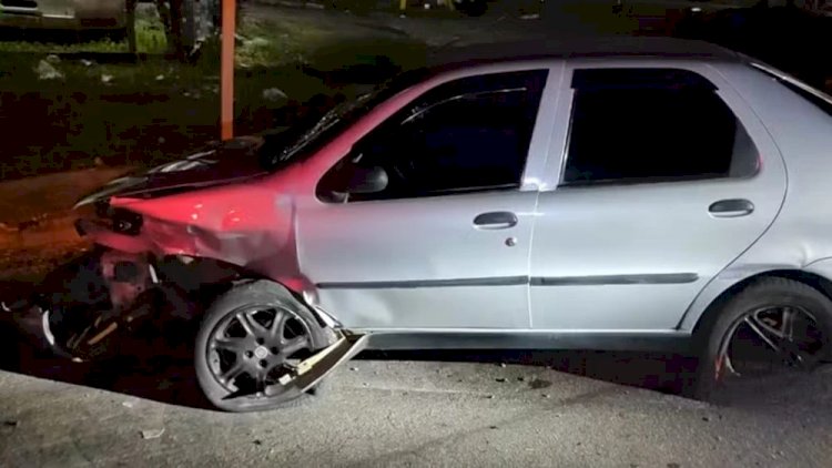 Bêbado bate carro, deixa passageiro em estado grave, briga com bombeiro e é preso em MG