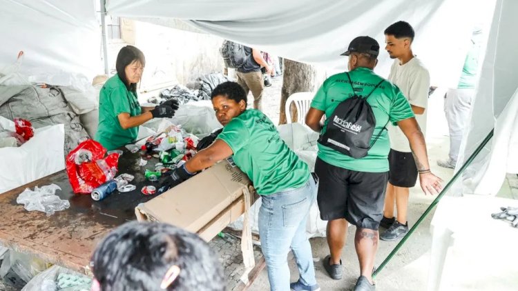 Quase 30 toneladas de lixo reciclável foram recolhidas durante o Carnaval em BH