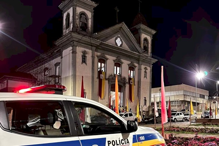 Homem furta caixa de doações em igreja histórica do interior de MG