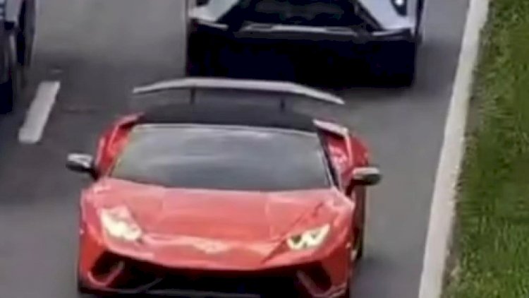 PRF intercepta Lamborghini de R$ 4 milhões após motorista sem CNH furar pedágio de R$ 3,50