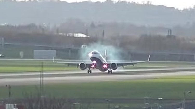 Vídeo: rajada de vento força avião a abortar pouso em aeroporto de Londres