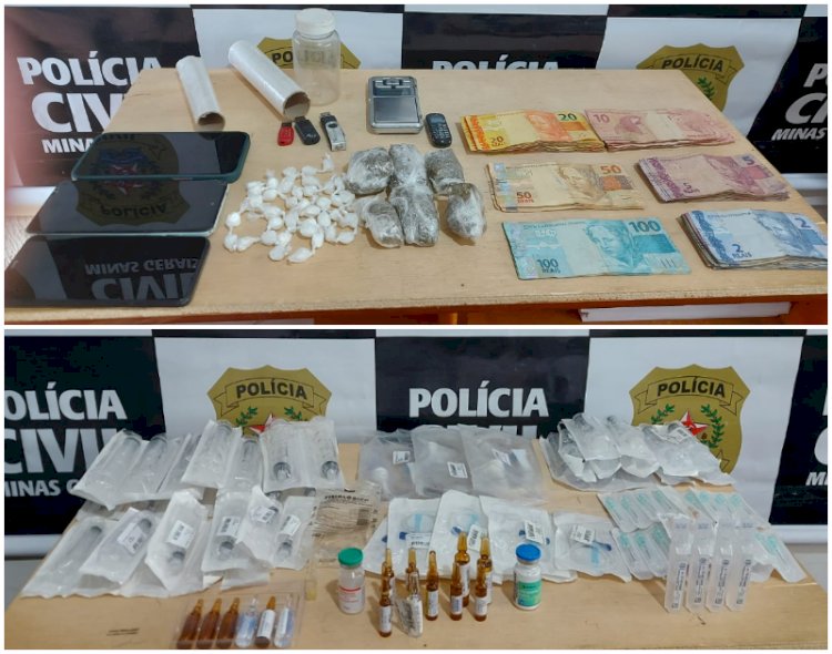 Ação conjunta mira tráfico de drogas em Uberaba