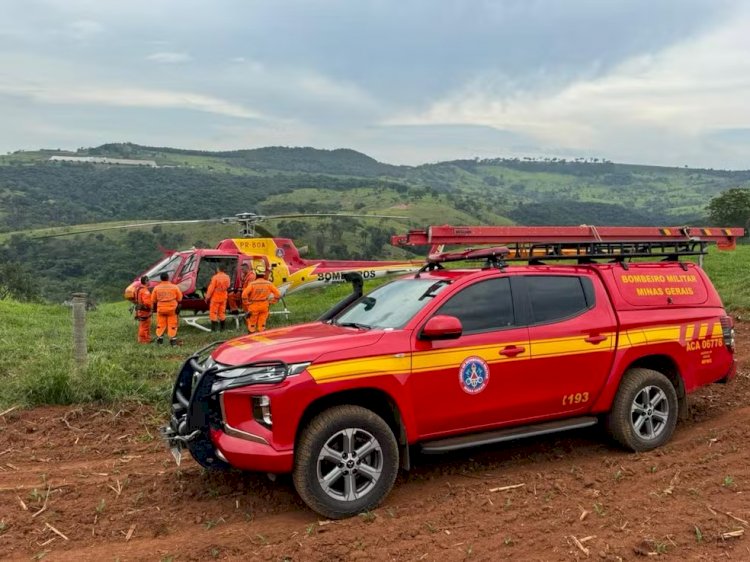 Bombeiros buscam idoso que desapareceu após ir para fazenda em Carmo do Paranaíba