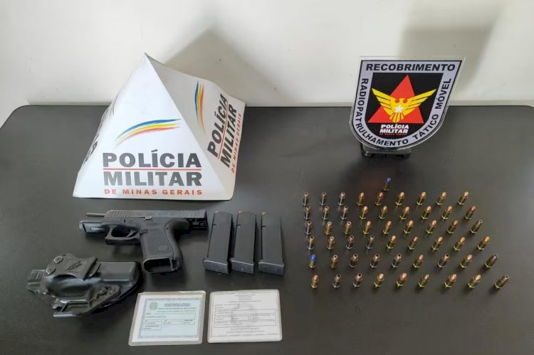 Idoso é preso por embriaguez ao volante e tem arma e munições apreendidas em MG