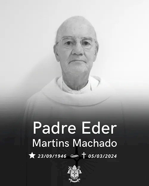 Padre Eder Martins Machado morre aos 77 anos