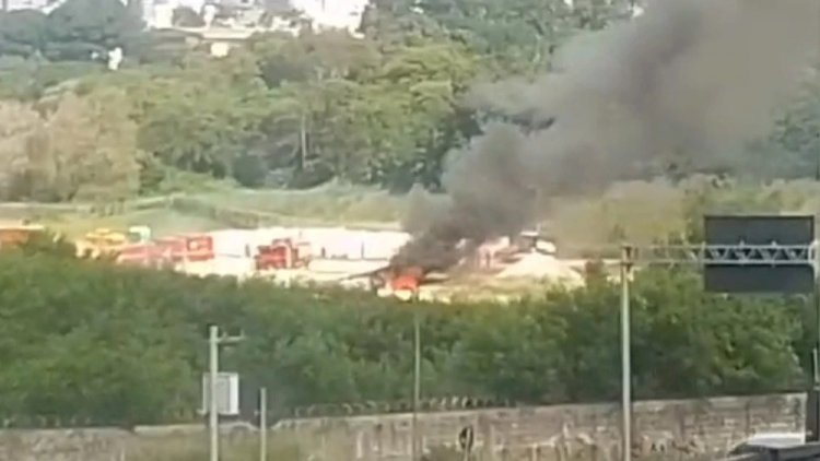 BH: duas pessoas morrem carbonizadas em queda de avião da PF no Aeroporto da Pampulha