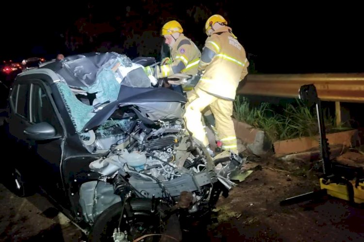 Motorista morre após bater de frente com carreta em MG