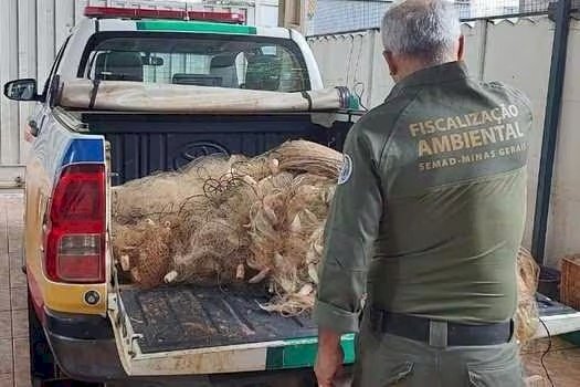 Piracema: polícia apreende 1,5 tonelada de peixes pescados ilegalmente em MG