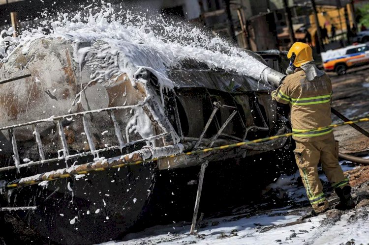 Incêndio e pânico: O que se sabe sobre acidente com caminhão perto do Anel