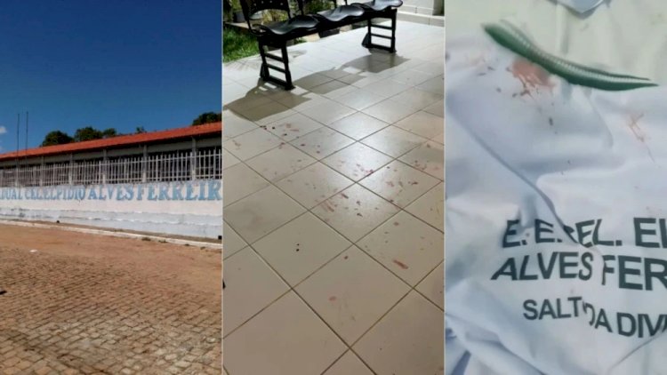 Estudante coloca fogo em sala de aula e esfaqueia aluno e funcionárias em Minas