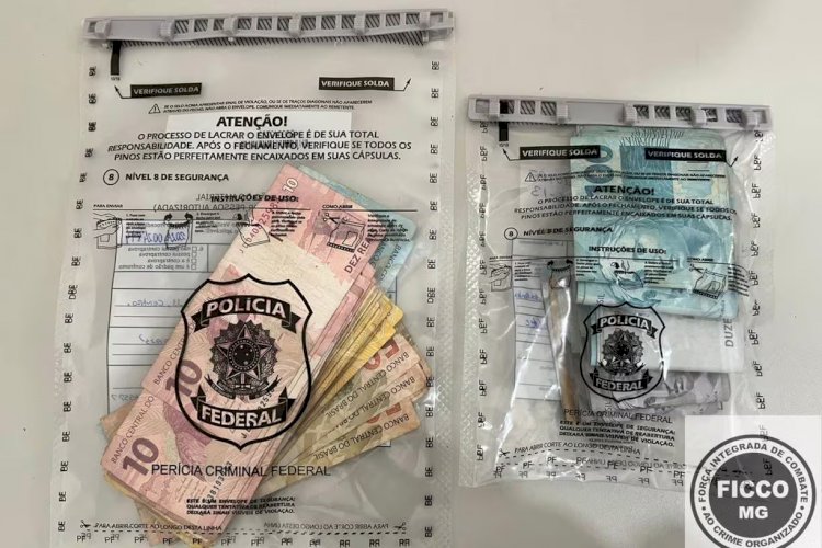 Suspeito de tráfico é preso com R$ 13 mil durante operação da PF em MG