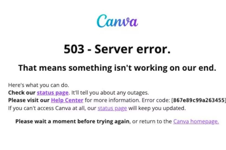 Canva caiu? Usuários relatam instabilidade da plataforma nesta quinta-feira