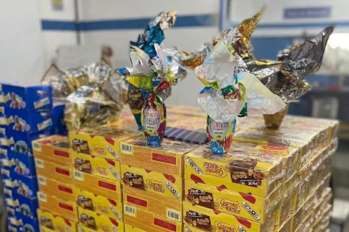 Ações de Páscoa Solidária arrecadam chocolates em JF