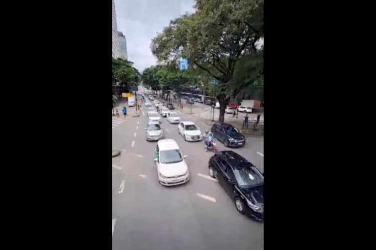 Motoristas de app protestam contra regulamentação em BH