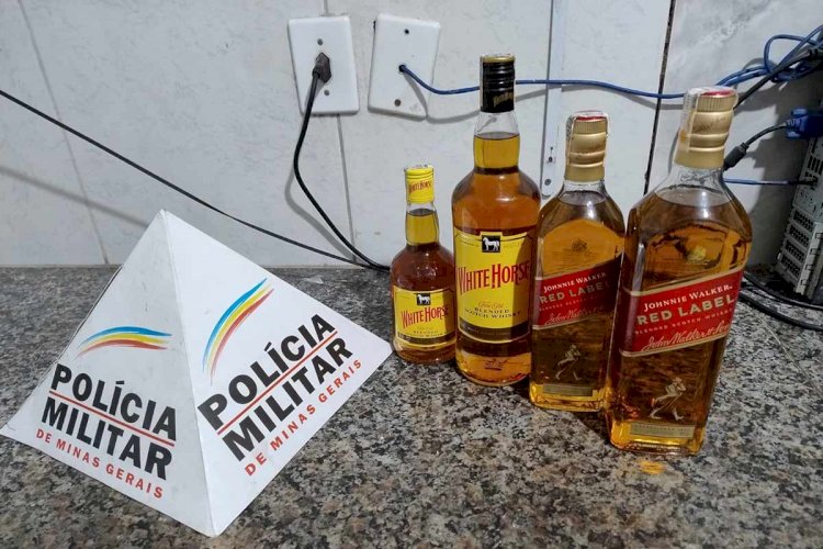 Adolescente de 12 anos é suspeito de furtar garrafas de whisky de supermercado em JF