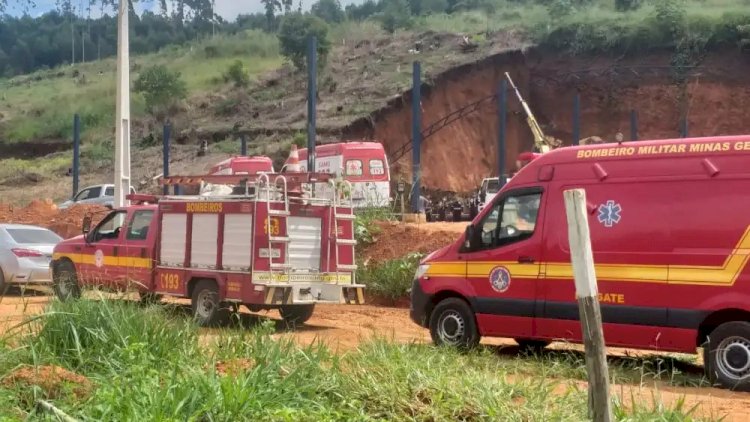 Vídeo: trabalhador morre soterrado por barranco na Zona da Mata Mineira