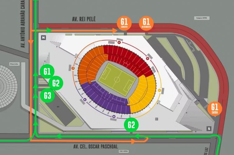 Cruzeiro x Atlético terá esquema de Copa do Mundo nos arredores do Mineirão