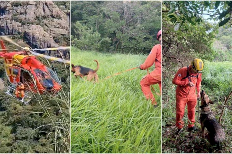 Corpo de jovem desaparecido na Serra do Cipó é localizado pelos Bombeiros