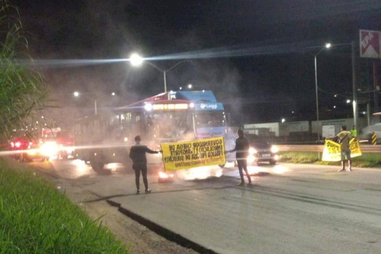 Manifestação interdita a BR-040, na Grande BH, por 1 hora