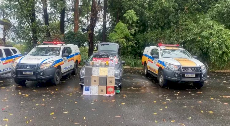 Polícia prende dois homens em Uberlândia por suspeita de contrabando