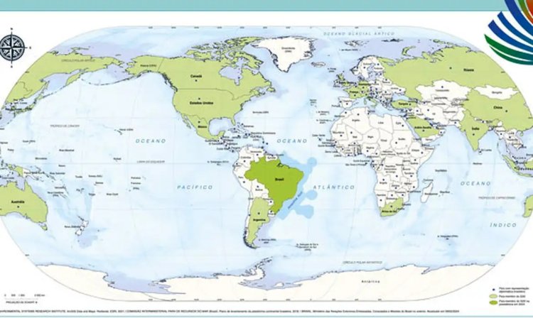 IBGE inicia venda do mapa-múndi com o Brasil no centro