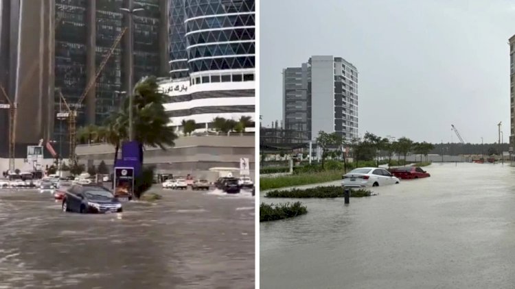 Temporal incomum deixa Dubai debaixo d’água; veja vídeo