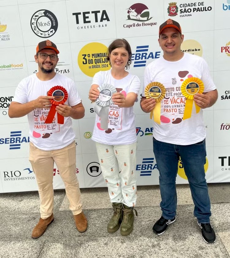 Trem bão demais: queijo que homenageia primeira ferrovia de MG é 'super ouro' em concurso mundial; laticínio de Juiz de Fora também se destaca