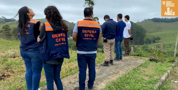 Defesa Civil acompanha início da construção da carta geotécnica de Juiz de Fora