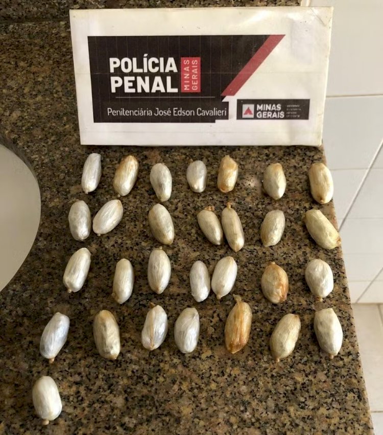 'Mulas do presídio': nove detentos de saída temporária são descobertos com drogas no estômago na volta para a cadeia em Juiz de Fora