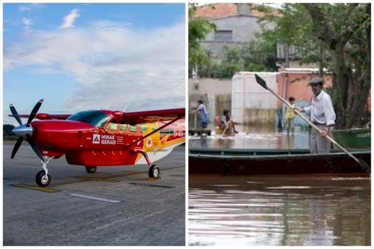 Bombeiros de MG vão para o Rio Grande do Sul ajudar atingidos das chuvas