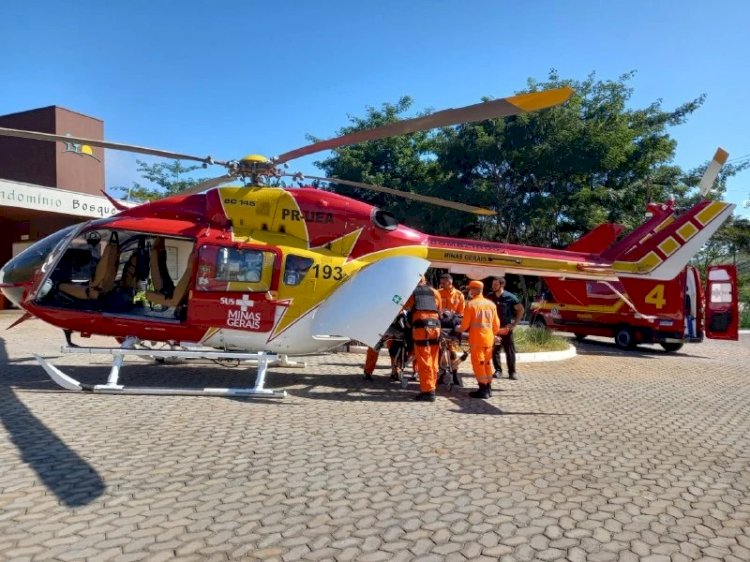 Motociclista tem a perna amputada em acidente com carreta na BR-381, em Minas